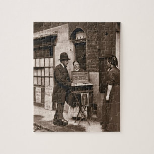 Quebra-cabeça Doutor da rua, 1876-77 (woodburytype)