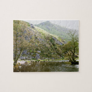 Quebra-cabeça Dovedale Derbyshire, foto máxima da lembrança do