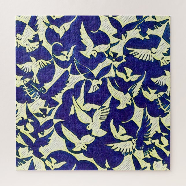 Quebra-cabeça Dovs em Voo (Vertical)