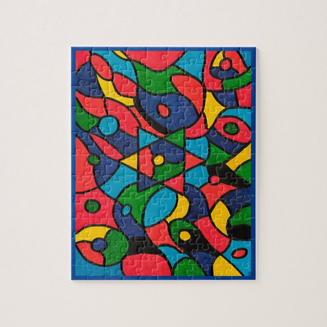 Quebra-cabeça Doze tribos de Israel - (Vertical)