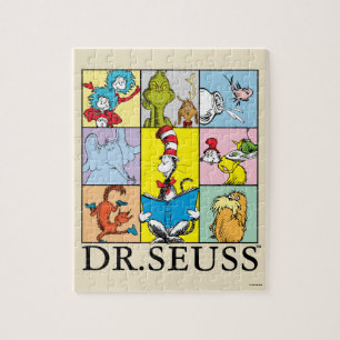 Quebra-cabeça Dr. Seuss Histórias Gráfico