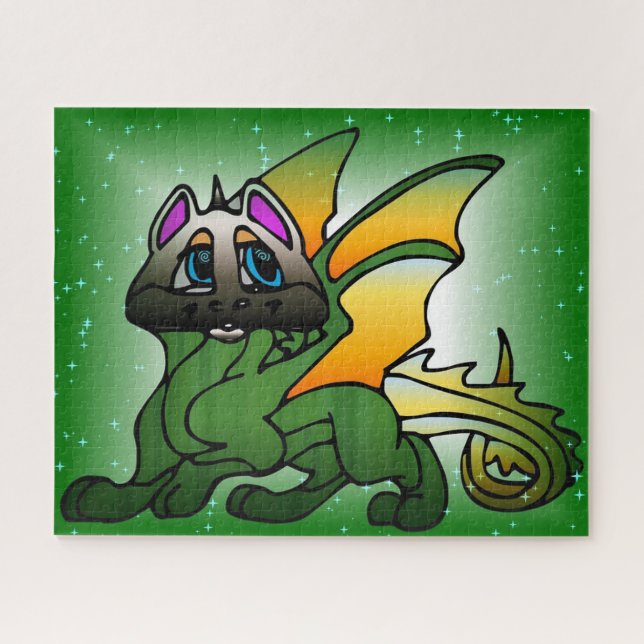 Quebra-cabeça Dragão (Horizontal)