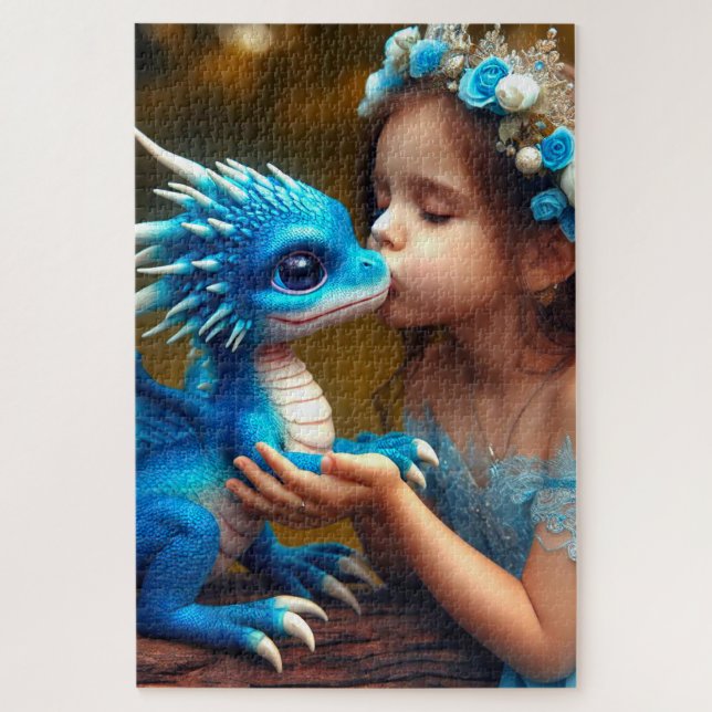 Quebra-cabeça Dragão (Vertical)