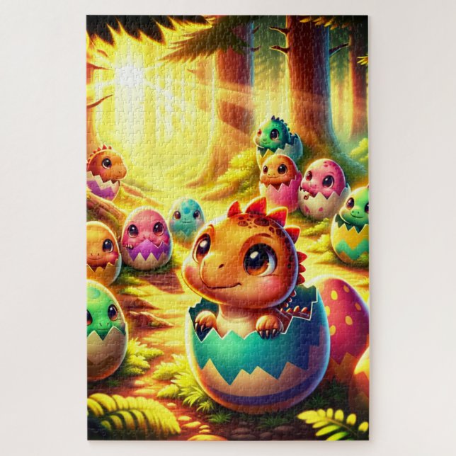 Quebra-cabeça Dragão (Vertical)