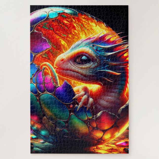 Quebra-cabeça Dragão (Vertical)