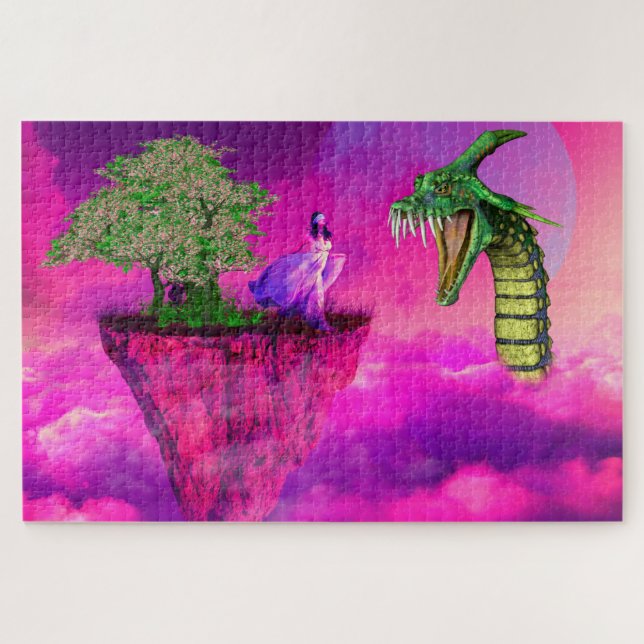 Quebra-cabeça Dragão (Horizontal)