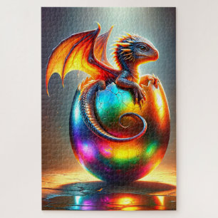 Quebra-cabeça Dragão bebê