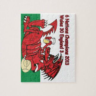 Quebra-cabeça Dragão de Galês, 6 campeões das nações, Wales v