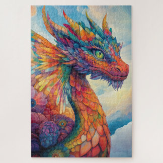 Quebra-cabeça Dragão gigante