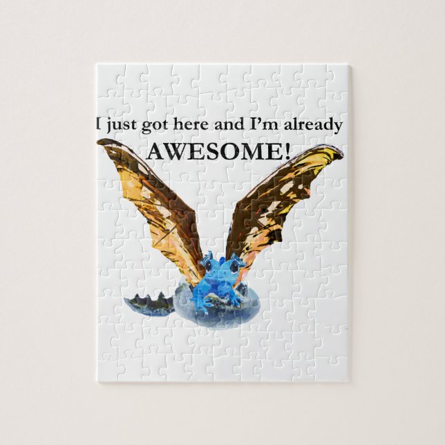 Quebra-cabeça Dragão Hatching (Vertical)