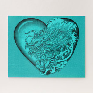 Quebra-cabeça Dragão Heart