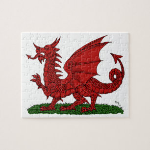 Quebra-cabeça Dragão vermelho de Wales