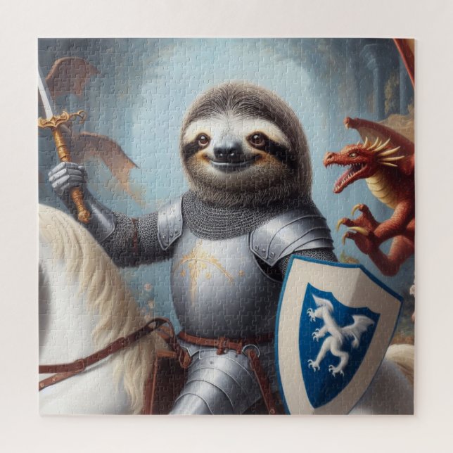 Quebra-cabeça Dragões de Combate de Lloth Knight (Vertical)
