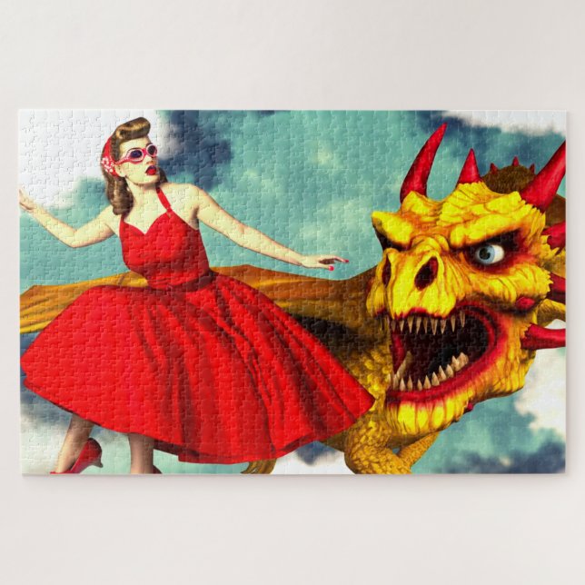 Quebra-cabeça Dragon Art (Horizontal)