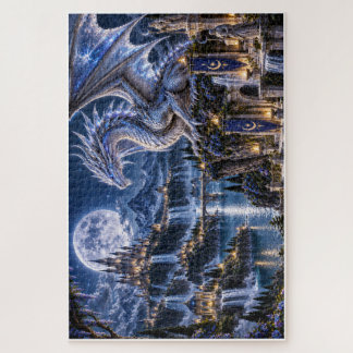 Quebra-cabeça Dragon de la Lune – Royaume Lunaire Enchanté