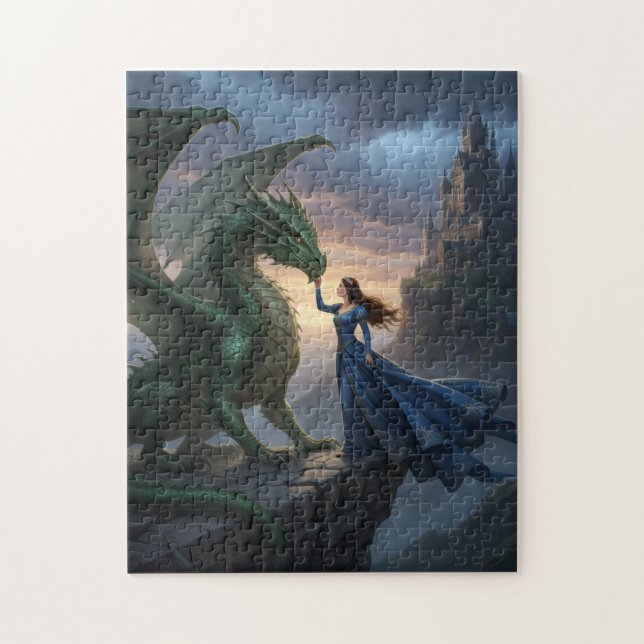 Quebra-cabeça Dragon Queen Master (Vertical)