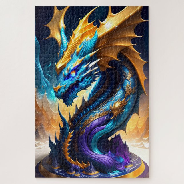 Quebra-cabeça Dragon Realm 1 (Vertical)