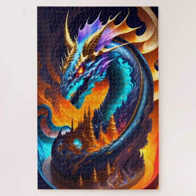 Quebra-cabeça Dragon Realm 2 (Vertical)