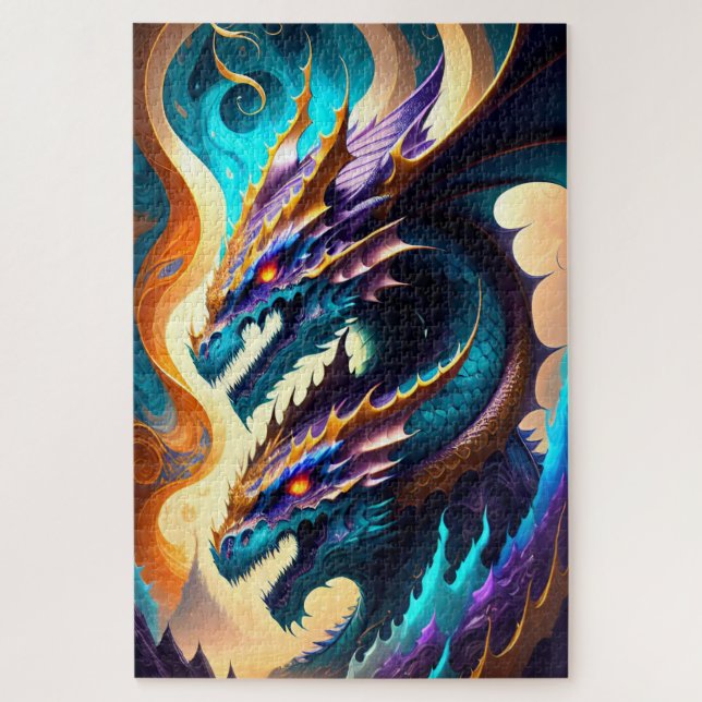Quebra-cabeça Dragon Realm 3 (Vertical)