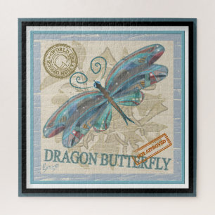 Quebra-cabeça Dragonfly do Escritório de Criação