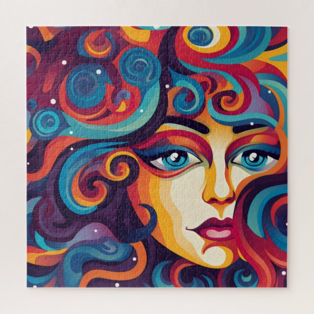 Quebra-cabeça Dream Vibrant Whirl of Emotions (Vertical)