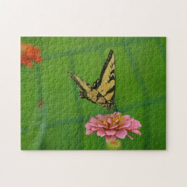 Quebra-cabeça Dreamfly Na Zinnia Rosa
