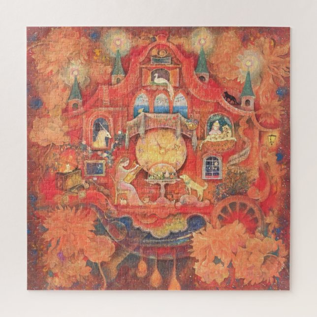 Quebra-cabeça Dreaming Clock: The Automaton of Memories (Vertical)