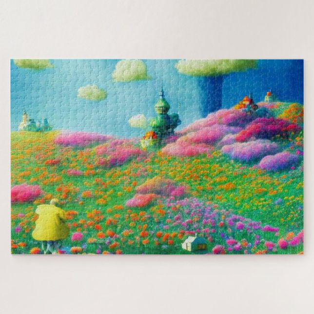 Quebra-cabeça Dreamland na Nuvem (Horizontal)