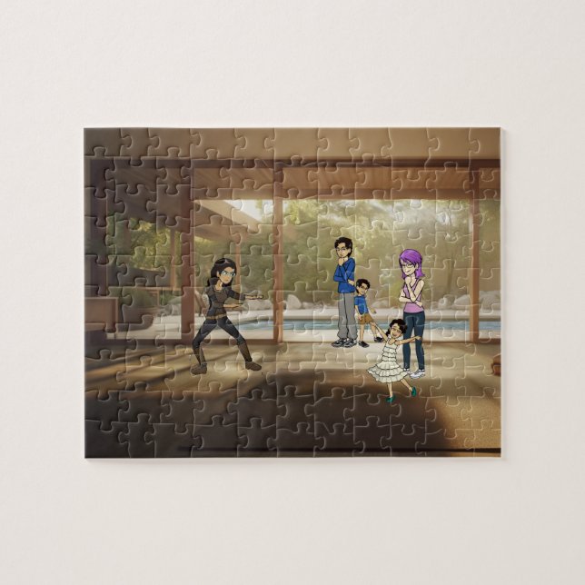 Quebra-cabeça DreamsIntoRealityComics A Arte do Cobrir de Lição (Horizontal)