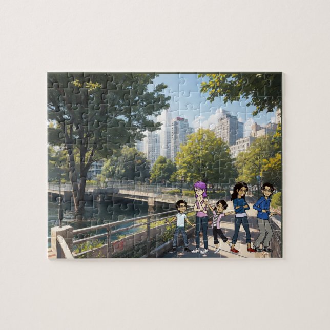 Quebra-cabeça DreamsIntoRealityComics A Fam Cobrir Art (Horizontal)