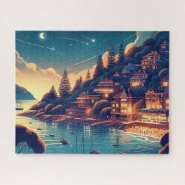 Quebra-cabeça Dreamy Coastal Night