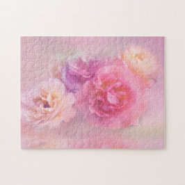 Quebra-cabeça Dreamy Pastel Rosas