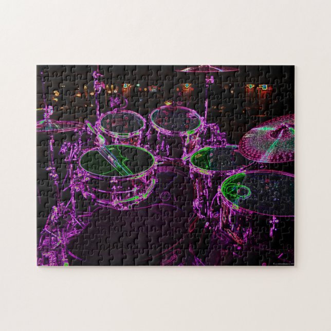 Quebra-cabeça Drums 11x14 252pc jpcn (Horizontal)