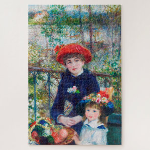 Quebra-cabeça Duas Irmãs (No Terrace) Pierre Auguste Renoir