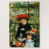 Duas Irmãs no Terraço por Renoir