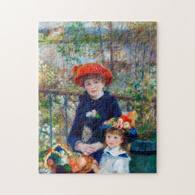 Quebra-cabeça Duas Irmãs, Renoir (Vertical)