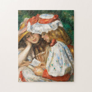 Quebra-cabeça Duas Meninas Lendo Por Pierre Auguste Renoir