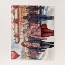 Quebra-cabeça Duas mulheres de mãos dadas