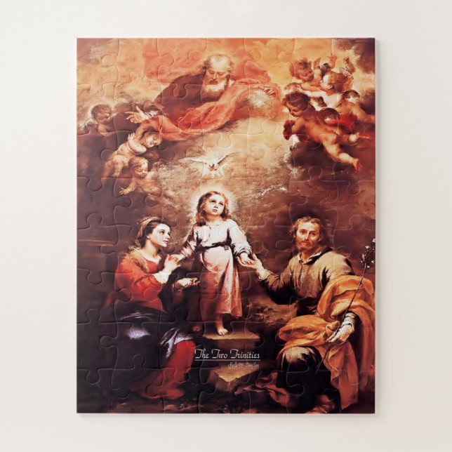 Quebra-cabeça Duas Trinidades (Vertical)