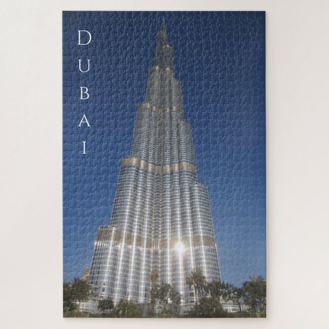 Quebra-cabeça dubai burj khalifa (Vertical)