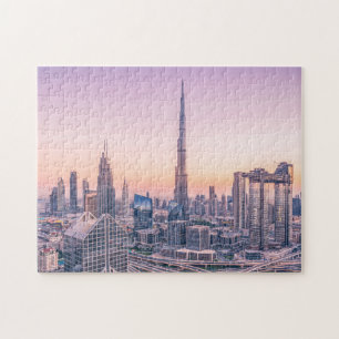 Quebra-cabeça Dubai Emirados Árabes Unidos Ásia Burj Khalifa -