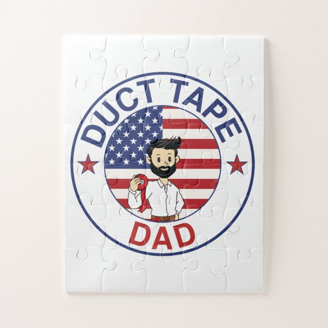 Quebra-cabeça Duct Tape Dad - Puzzle (Vertical)
