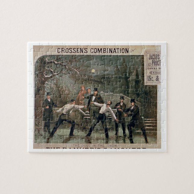 Quebra-cabeça "Duela na neve", o poster para 'o Daugh do (Horizontal)