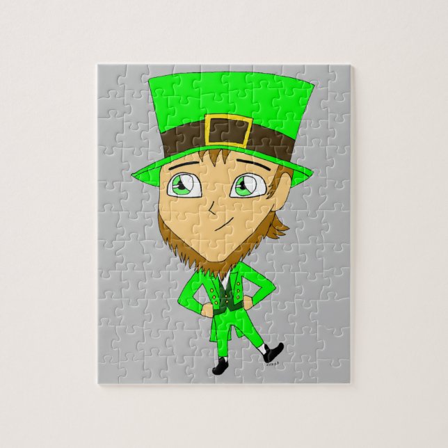Quebra-cabeça duende chibi (Vertical)