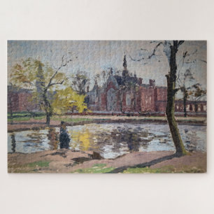 Quebra-cabeça Dulwich College, Londres (1871), por Camille Pissa