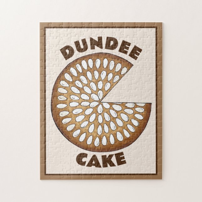 Quebra-cabeça Dundee Cake Scotland Comida Cake (Vertical)