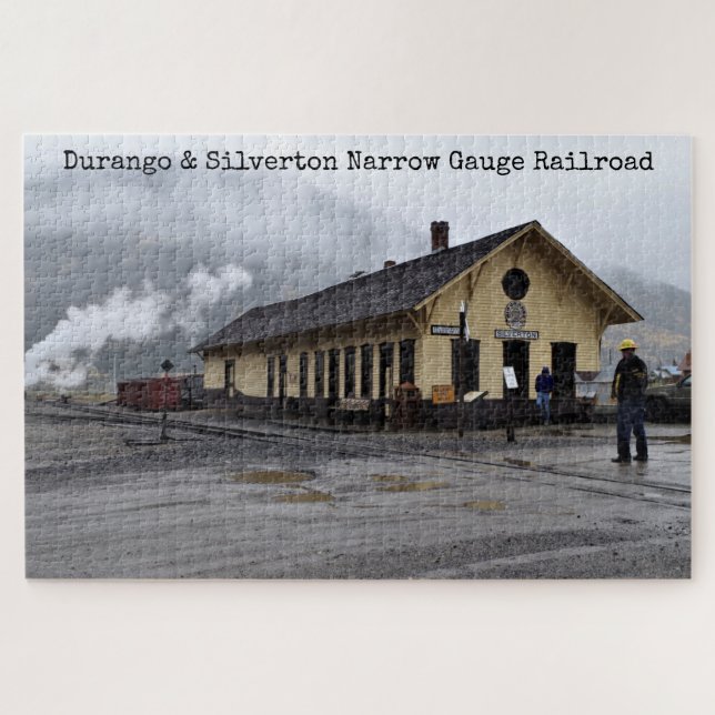 Quebra-cabeça Durango e Silverton Narrow Gage Railroad (Horizontal)