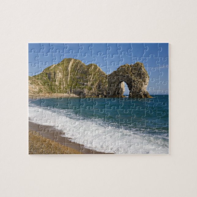 Quebra-cabeça Durdle Door, Lulworth Cove, Jurassic Coast, (Horizontal)