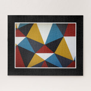 Quebra-cabeça Duro de Diversão Colorida de Abstrato