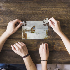 Quebra-cabeça Duro de perdizes e uma lebre, Art Birds